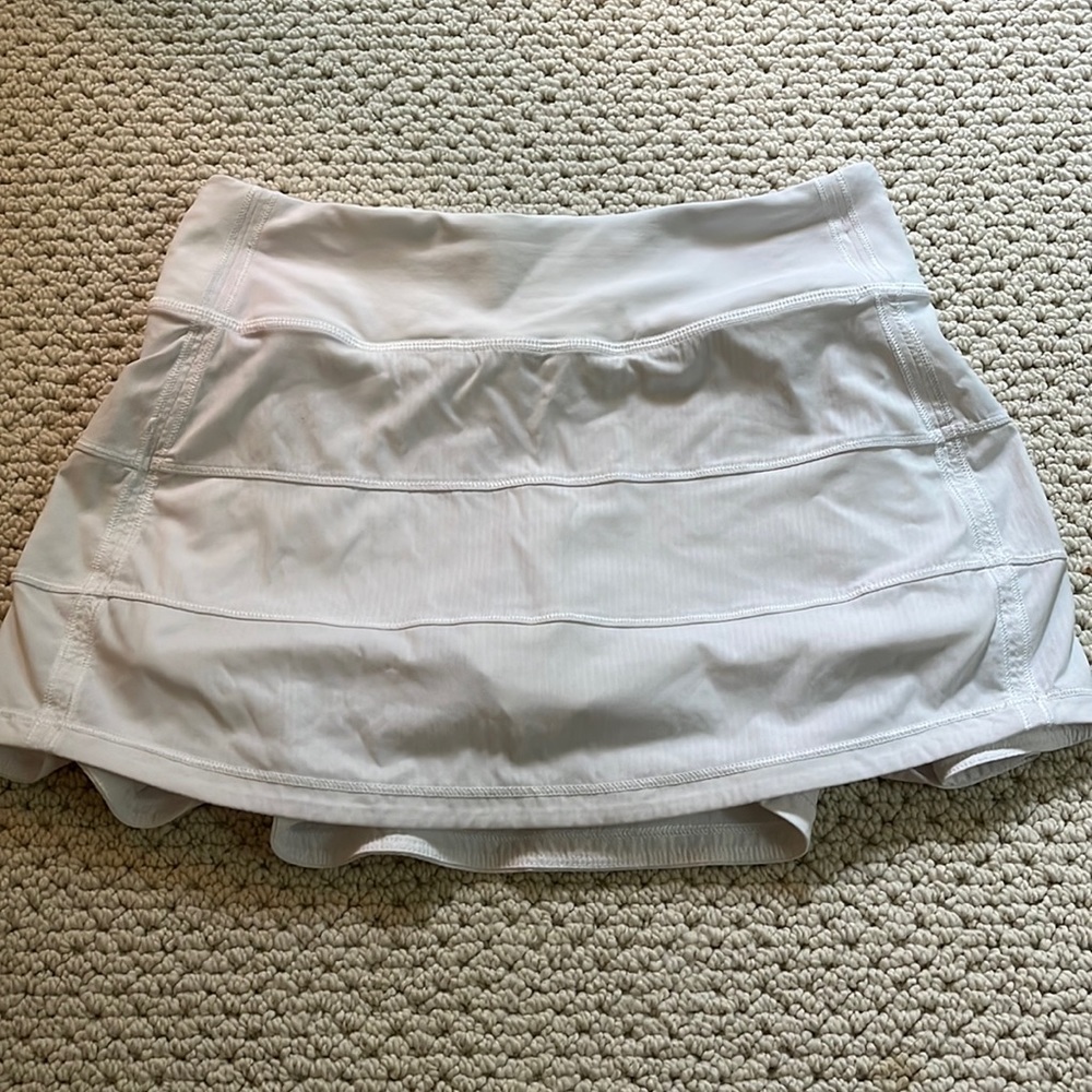 lululemon mid rise pace rival skirt